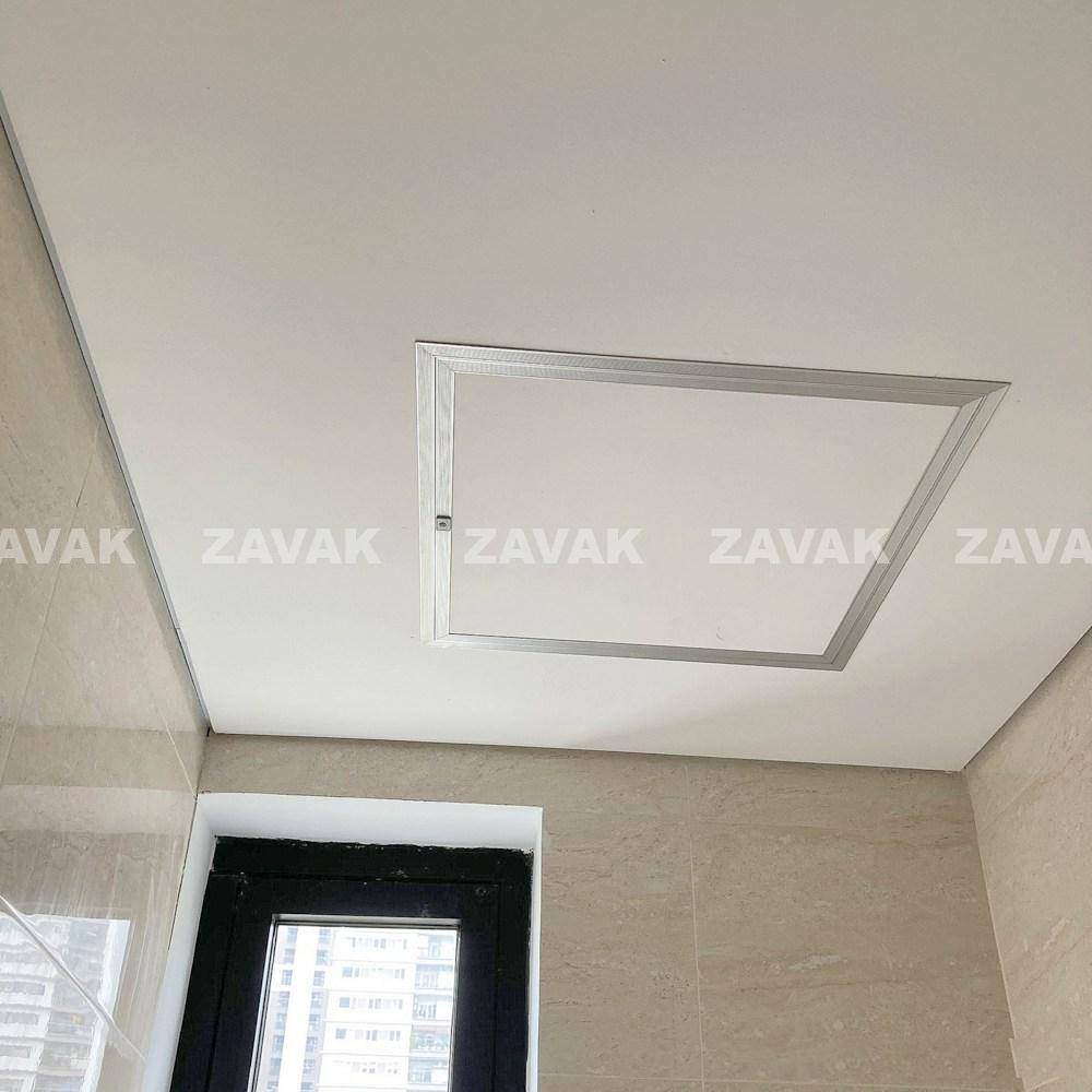 Nắp cửa thăm trần thạch cao ZAVAK SPG-68360/ 60x60cm/ màu trắng