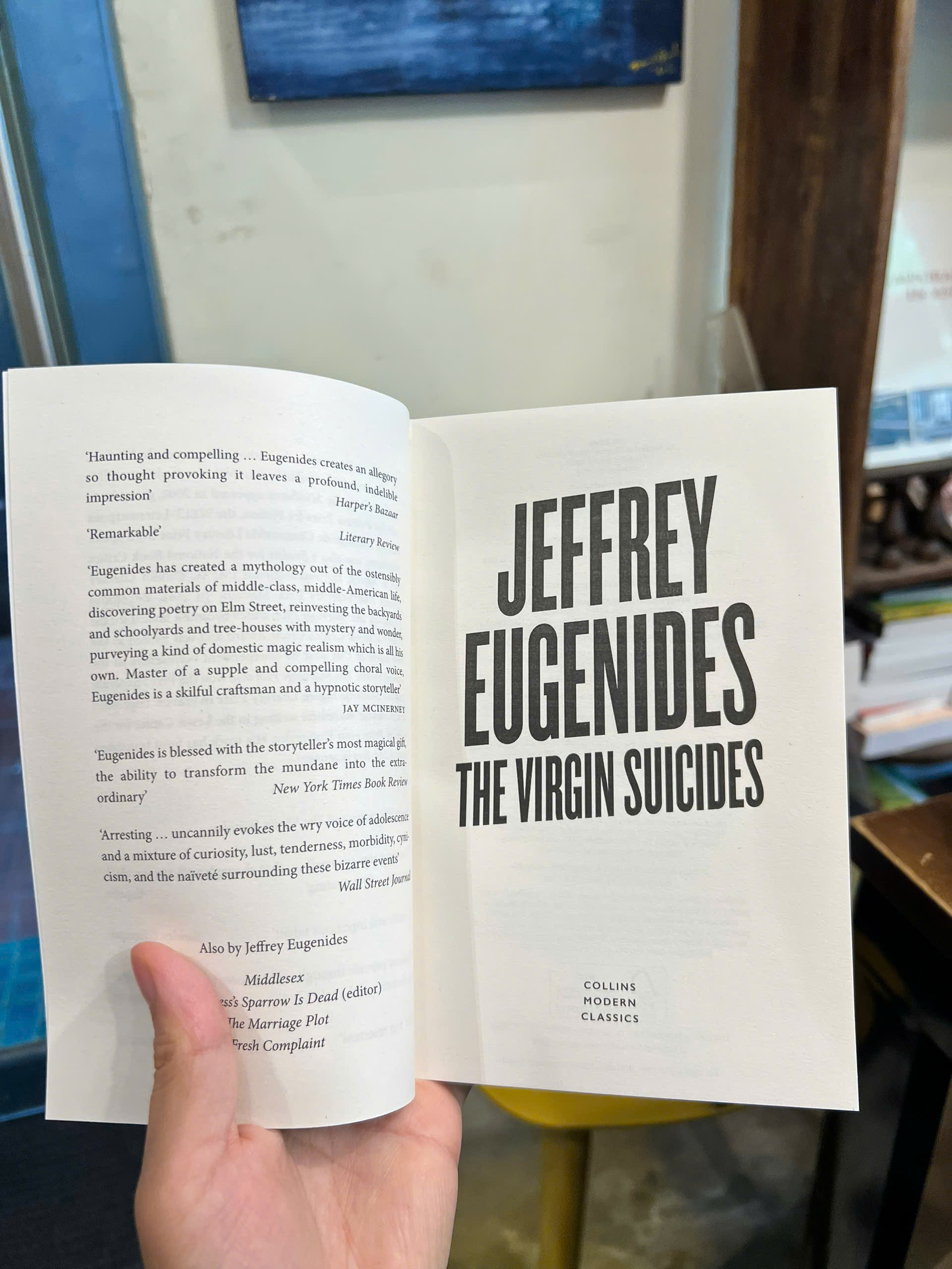 Sách - The Virgin Suicides by Jeffrey Eugenides | Fiction / Pulitzer Prize Winner / Ngoại văn