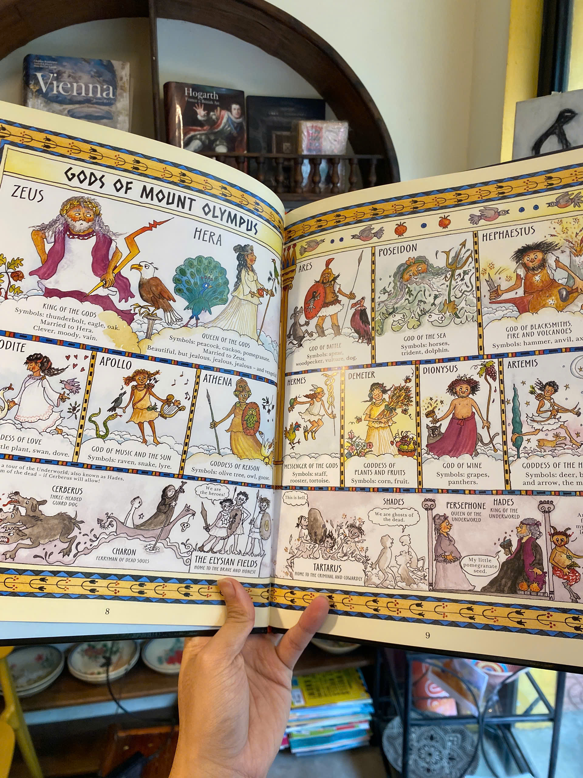 Sách - Greek Heroes: Top Ten Myths and Legends by Marcia Williams | English Children History Book