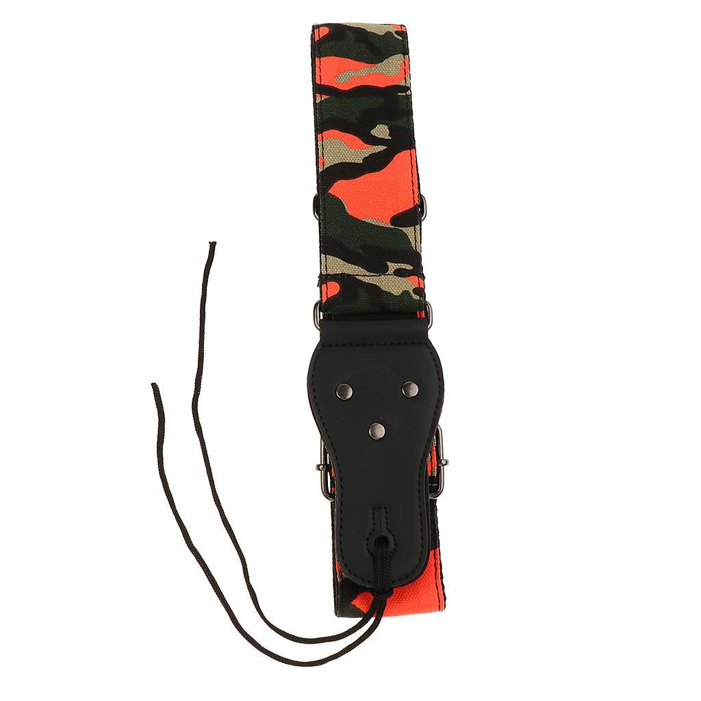 Guitar Strap Belt Acoustic Electric Guitar Bass Nylon Adjustable Strap