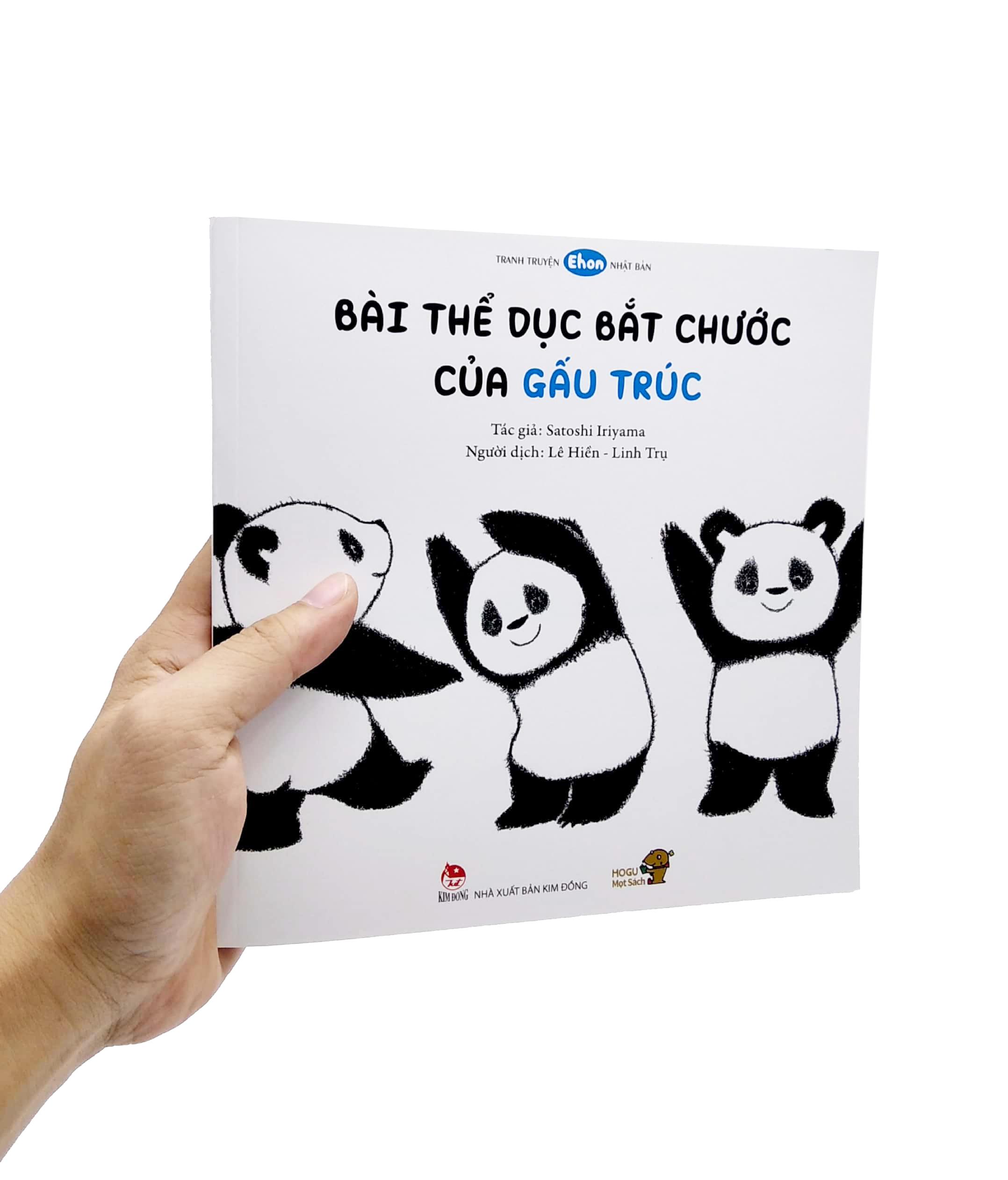 Ehon - Mọt Sách Mogu - Bài Tập Thể Dục Bắt Chước Của Gấu Trúc