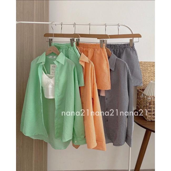 set 3 chi tiết kẻ sọc 1161