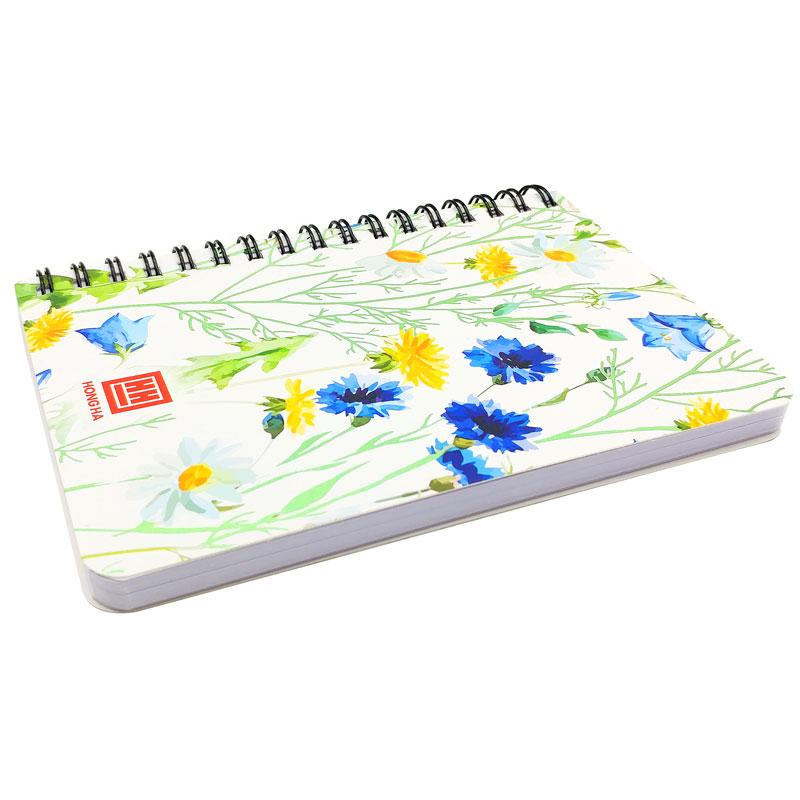 Sổ Lò Xo A6 Kẻ Ngang 200 Trang 70gsm Glitter - Hồng Hà 4160 - Mẫu 3