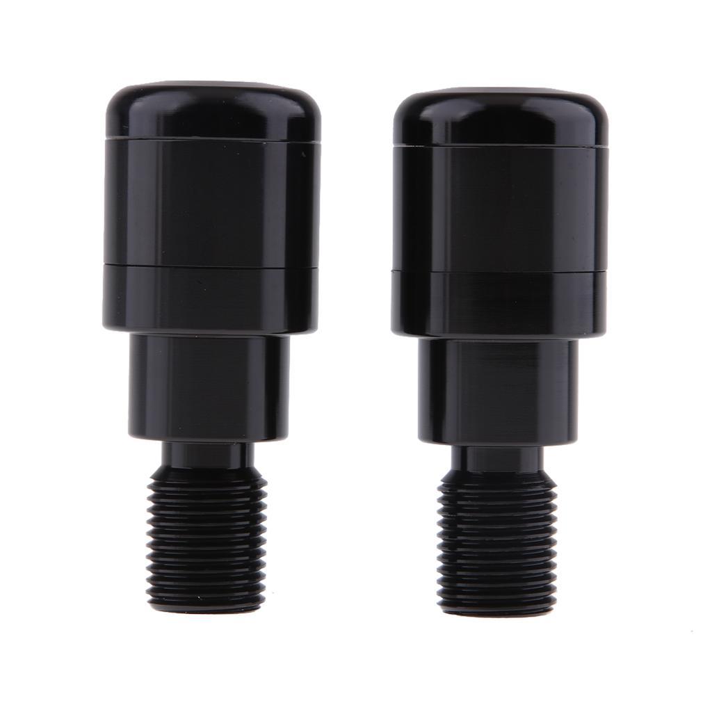 CNC Handlebar Grip End Plugs Cap Slider For Yamaha MT-07 MT-09 MT-10 MT-125