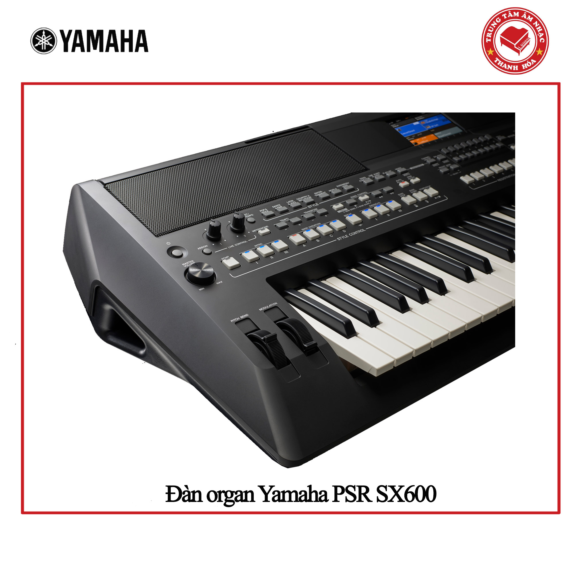 Đàn Organ Yamaha PSR SX600- Keyboard Yamaha SX600|| Hàng chính hãng