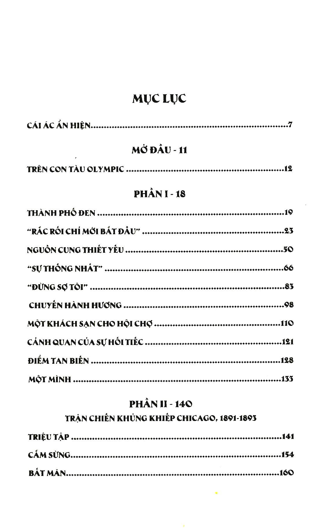 Ác Quỷ Thành Phố Trắng