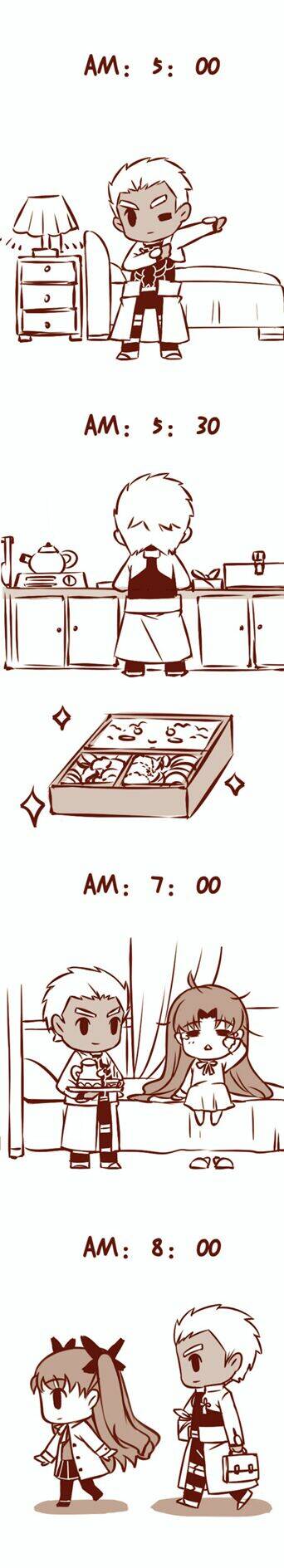 chén thánh: đêm định mệnh - doujinshi archer x rin chapter 3 4