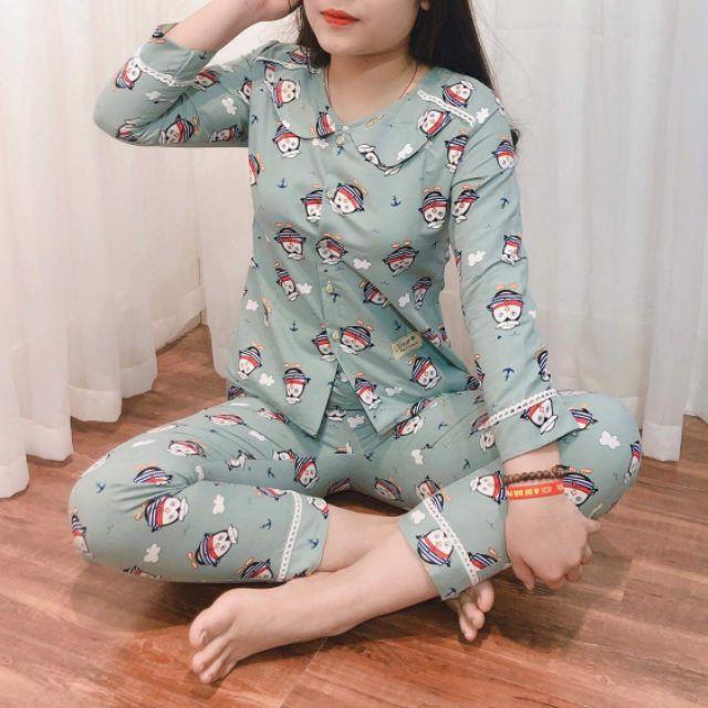 Đồ bộ mặc nhà, sau sinh đẹp rẻ 4 màu ảnh thật