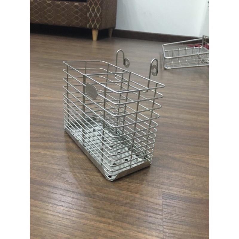 Ống đựng đũa 1 ngăn, 2 ngăn inox