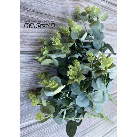 Hoa Giả Cành lá táo giả 16 nhánh Handmade