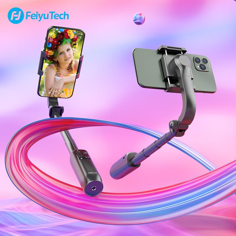 Feiyu Tech Vimble One - Gimbal Siêu Nhỏ Gọn, Chống Rung Cho Điện Thoại Di Động, Tự Động Lấy Nét, Tự Động Theo Dõi Khuôn Mặt - Hàng Chính Hãng