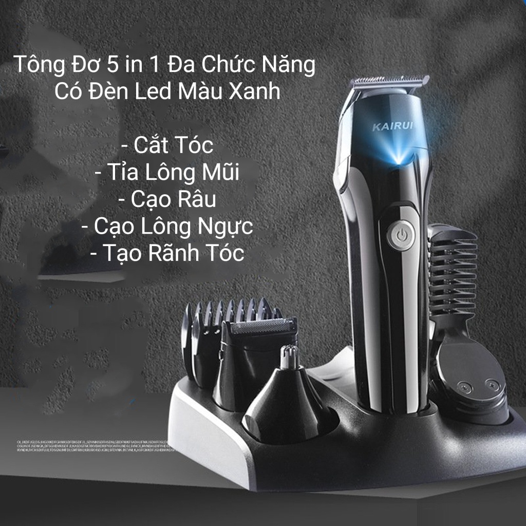 Tông đơ cắt tóc đa năng 5 trong 1 HC-1008