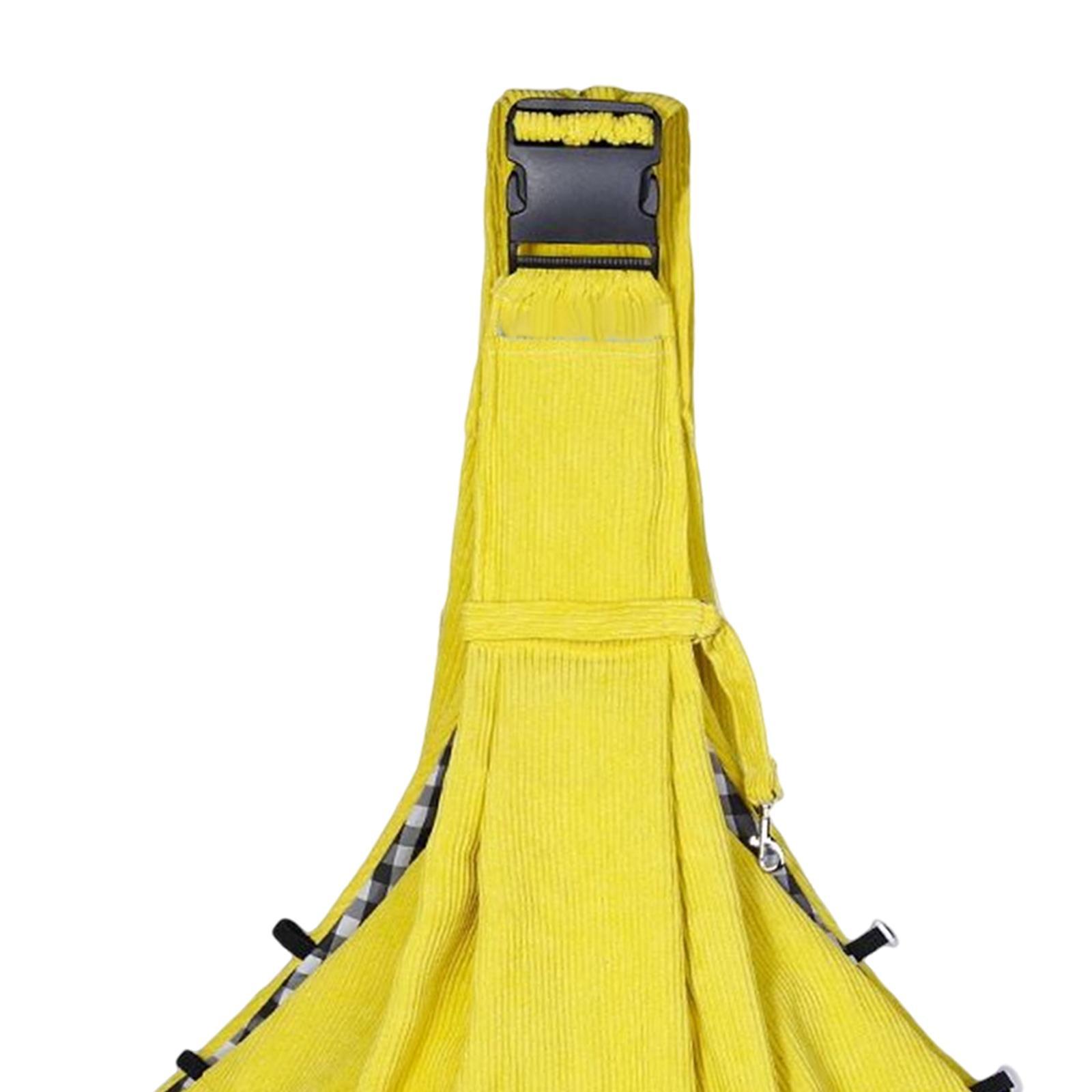 Shoulder Bag Backpack Puppy Pocket Yellow