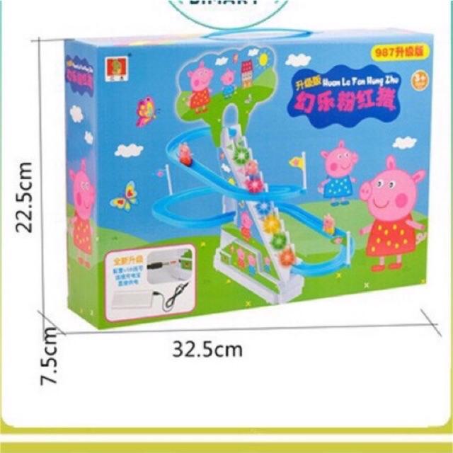 Đồ chơi heo peppa leo thang, chim cánh cụt leo thang, chó cứu hộ leo thang, chó puppy leo thang (loại lớn)