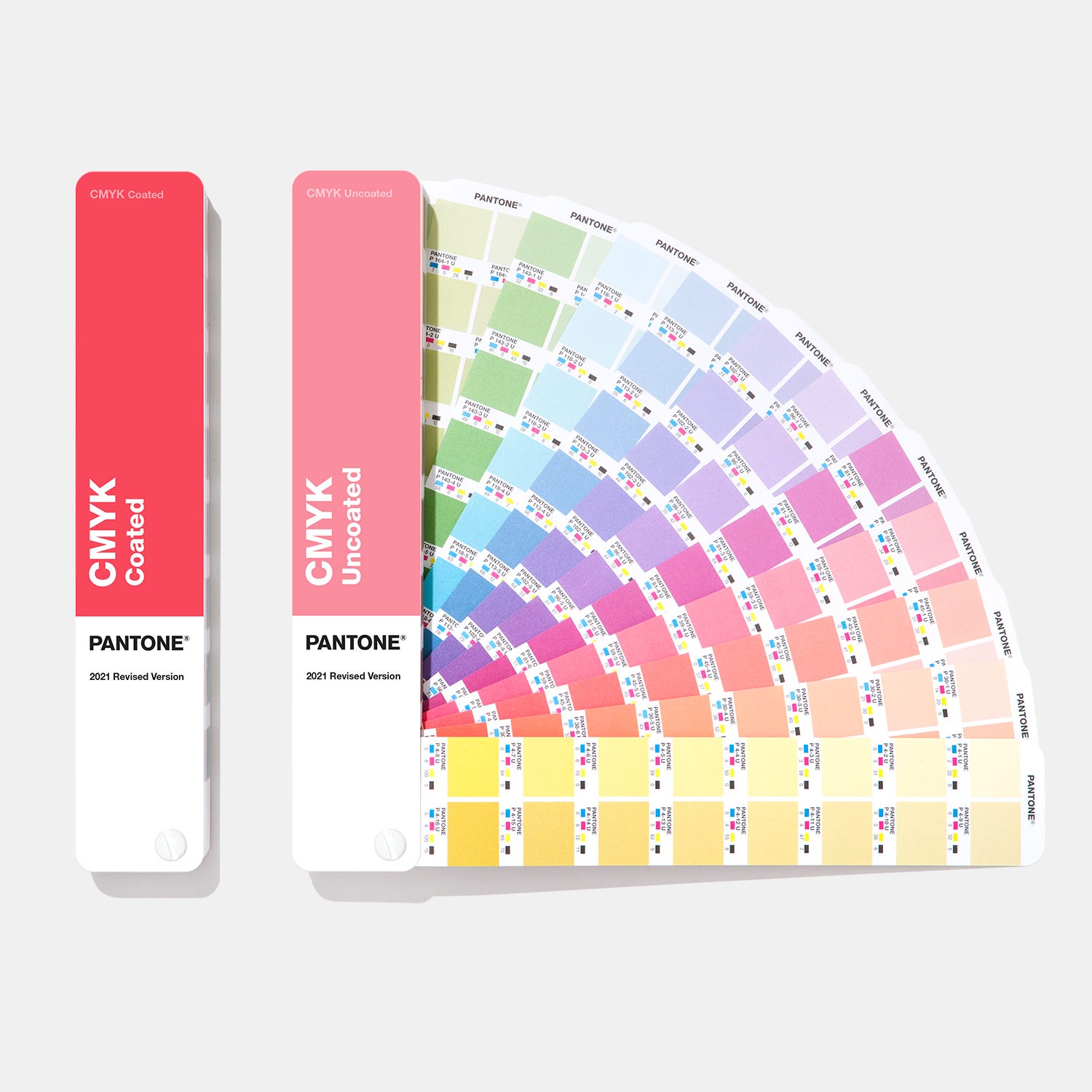 Bộ bảng màu Pantone CMYK Coated Uncoated GP5101B - Phiên bản năm 2023 - 2868 màu CMYK dùng cho thiết kế và in 4 màu - Nhập khẩu từ PANTONE LLC