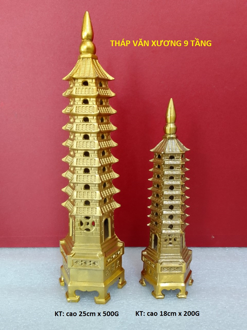 Tháp văn xương cầu tài, tháp văn xương 7 tầng, tháp văn xương 9 tầng, tháp văn xương phong thủy, tháp may mắn, táp tài lộc