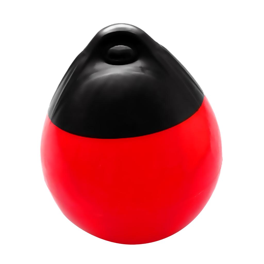 2x Marine Boat Premium PVC Bumper Dock Protection Black Red