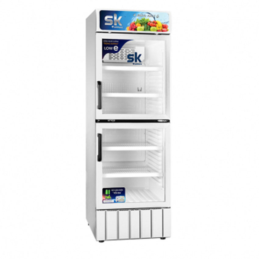 TỦ MÁT 2 CỬA SUMIKURA 450 LÍT SKSC-450D2 NHÔM (R134A) (HÀNG CHÍNH HÃNG) (CHỈ GIAO HCM)