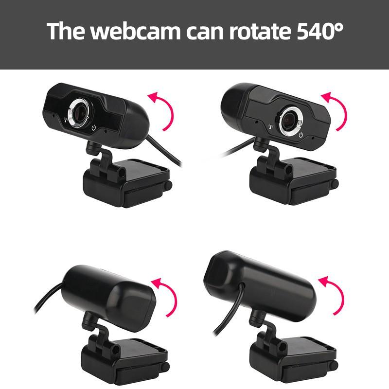 Webcam HD 1080P 4K tiện lợi dành cho máy tính