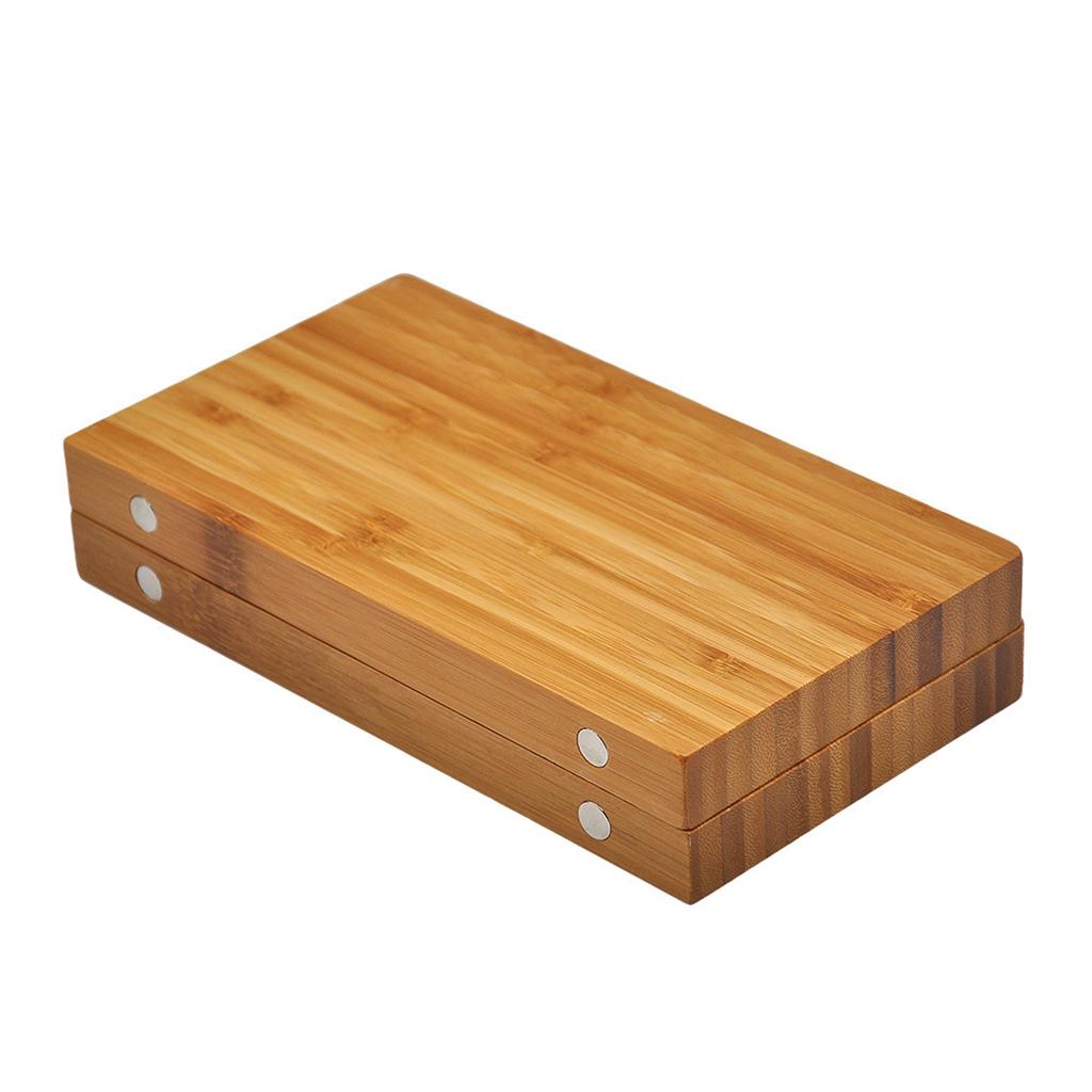 Cigarette Rolling Tray Wooden Plate Tray Smoking Holder Tool Accessories