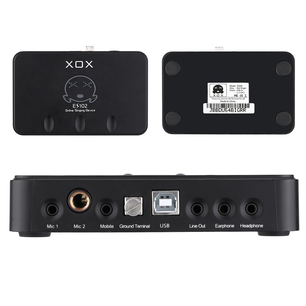 Sound card hát online cho máy tính XOX ES102 - Hàng chính hãng