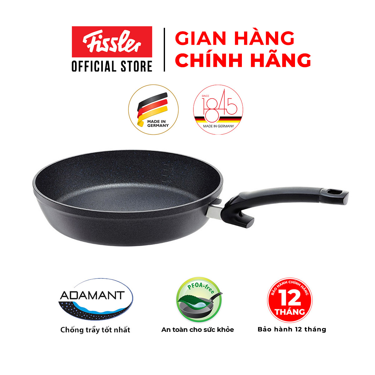 Chảo Fissler Levital Comfort 28cm- Hàng chính hãng 100%