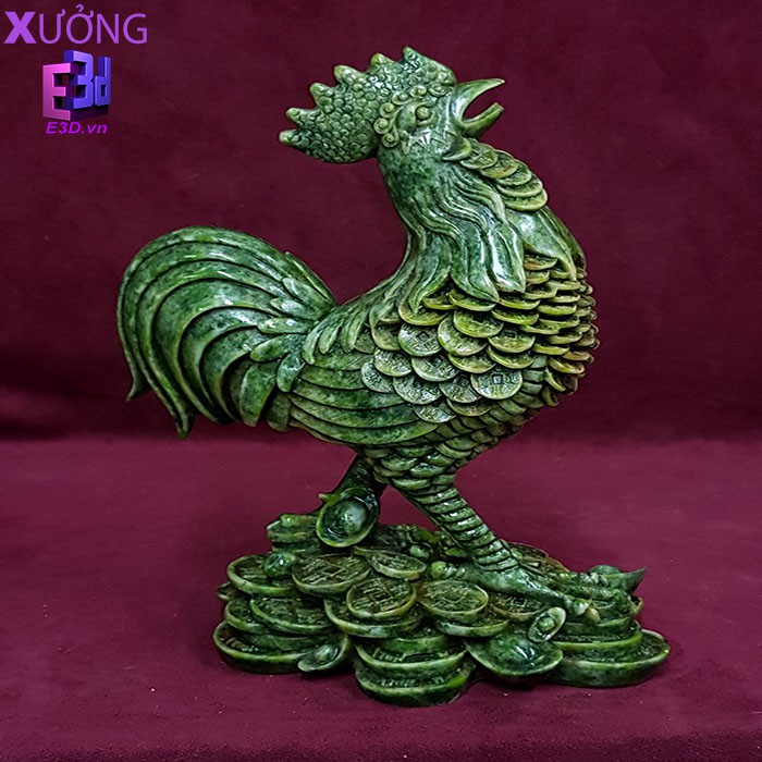 Tượng gà -Quà tặng sinh nhật - GA 011 - Xưởng E3D