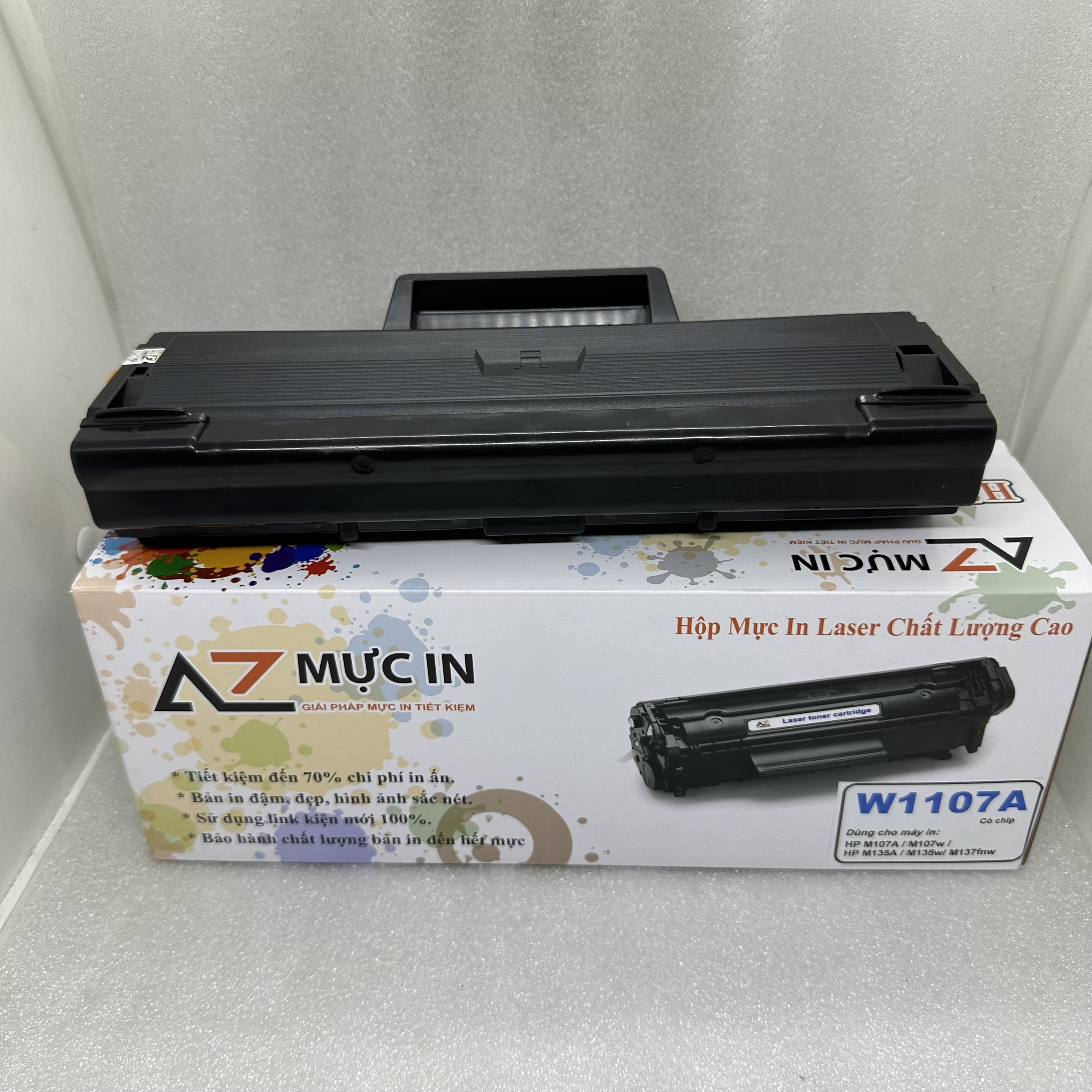 Hộp mực 107A AZ dùng cho máy in HP 107A / 107w / 135A / 135w/ 137fnw - Hàng chính hãng