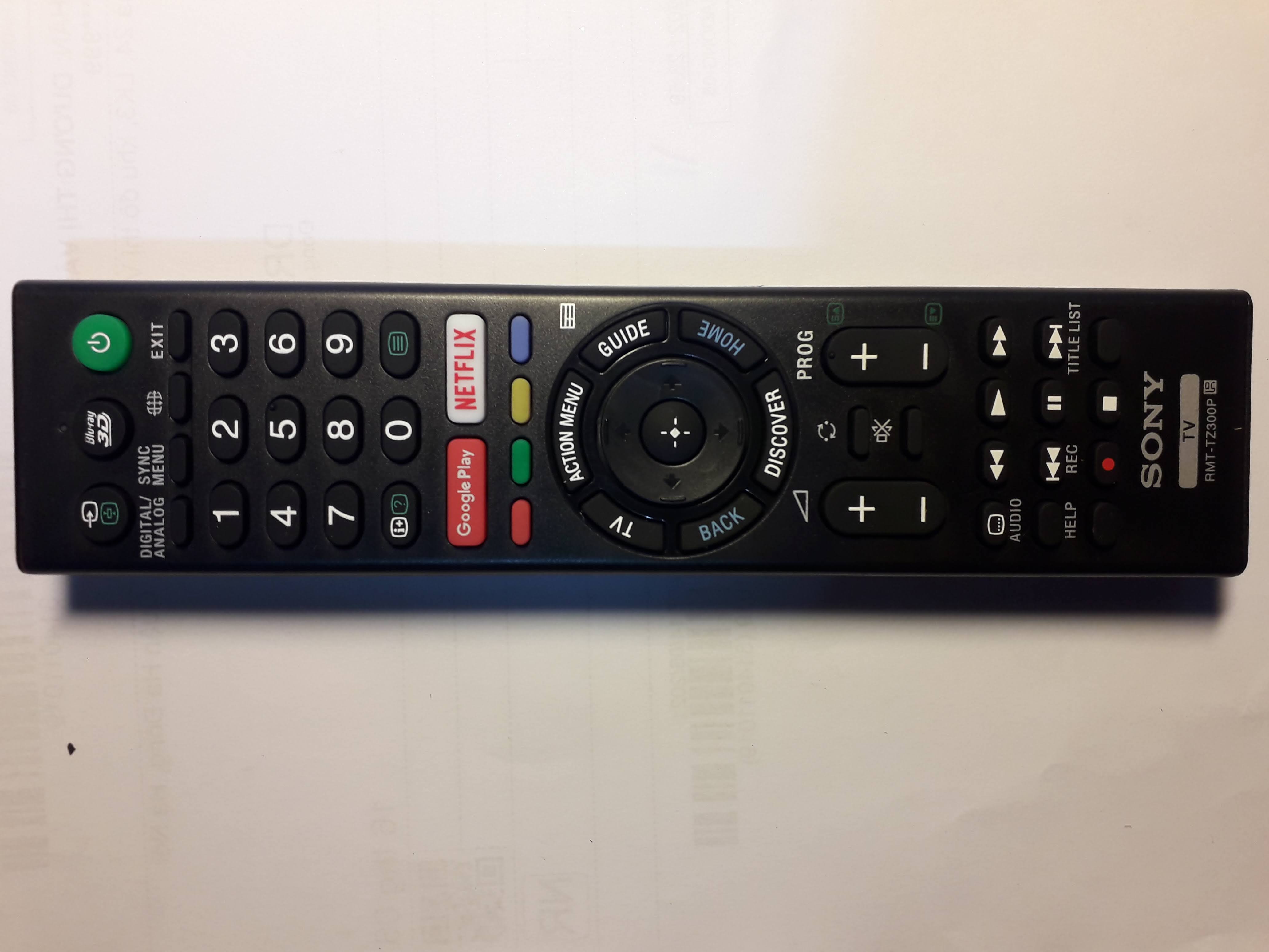 Điều khiển cho TV Sony TZ300P/Remote Điều khiển cho tivi Sony TZ300P