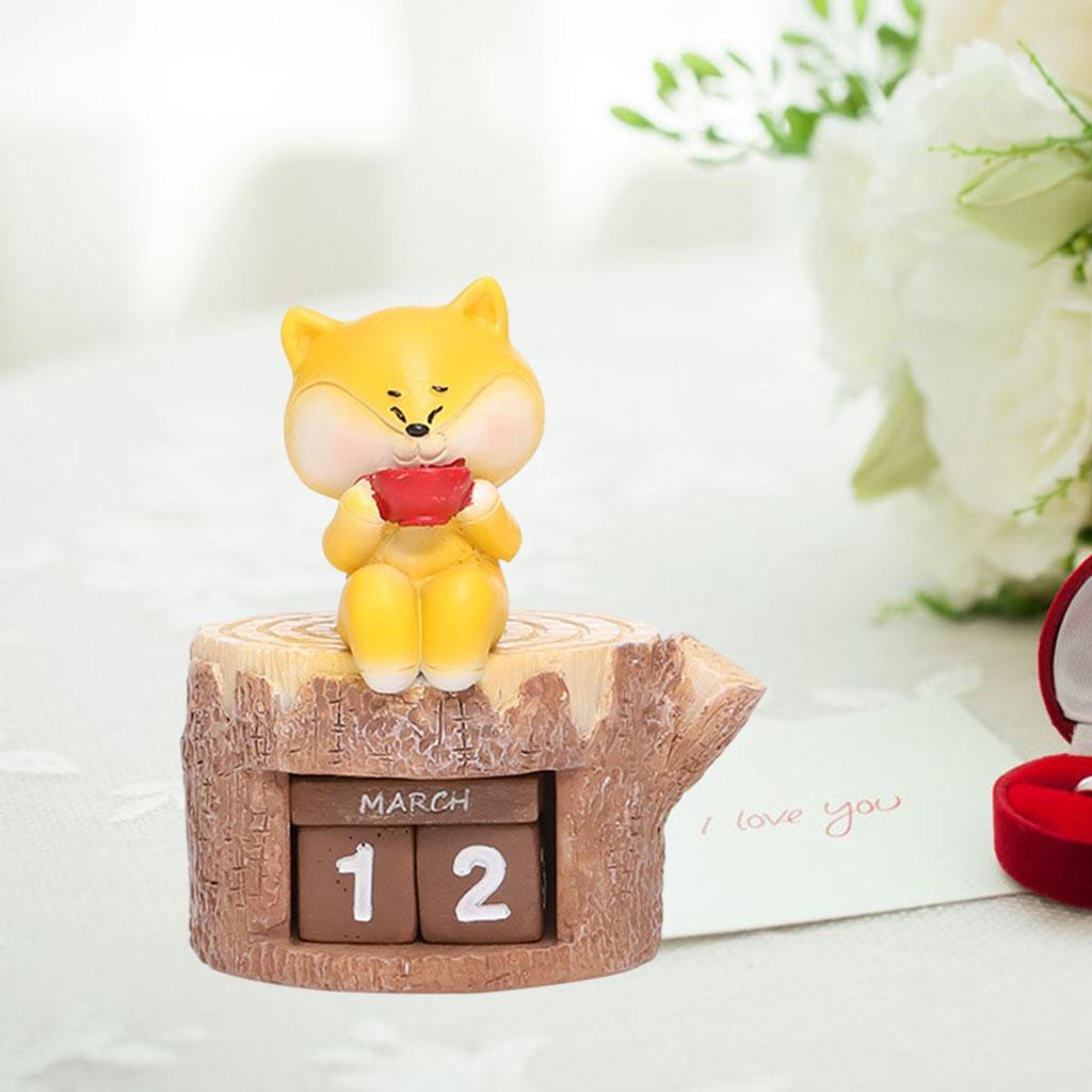 Desk Calendar Blocks  Tabletop Calendar  Restaurant Dog