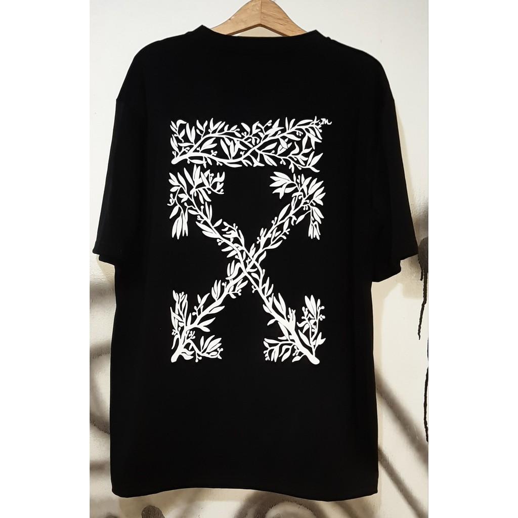 Áo thun Stee OFF WHITE OLIVE độc lạ Áo thun nam tay lỡ màu đen va trắng Unisex aothununisex aophongnam