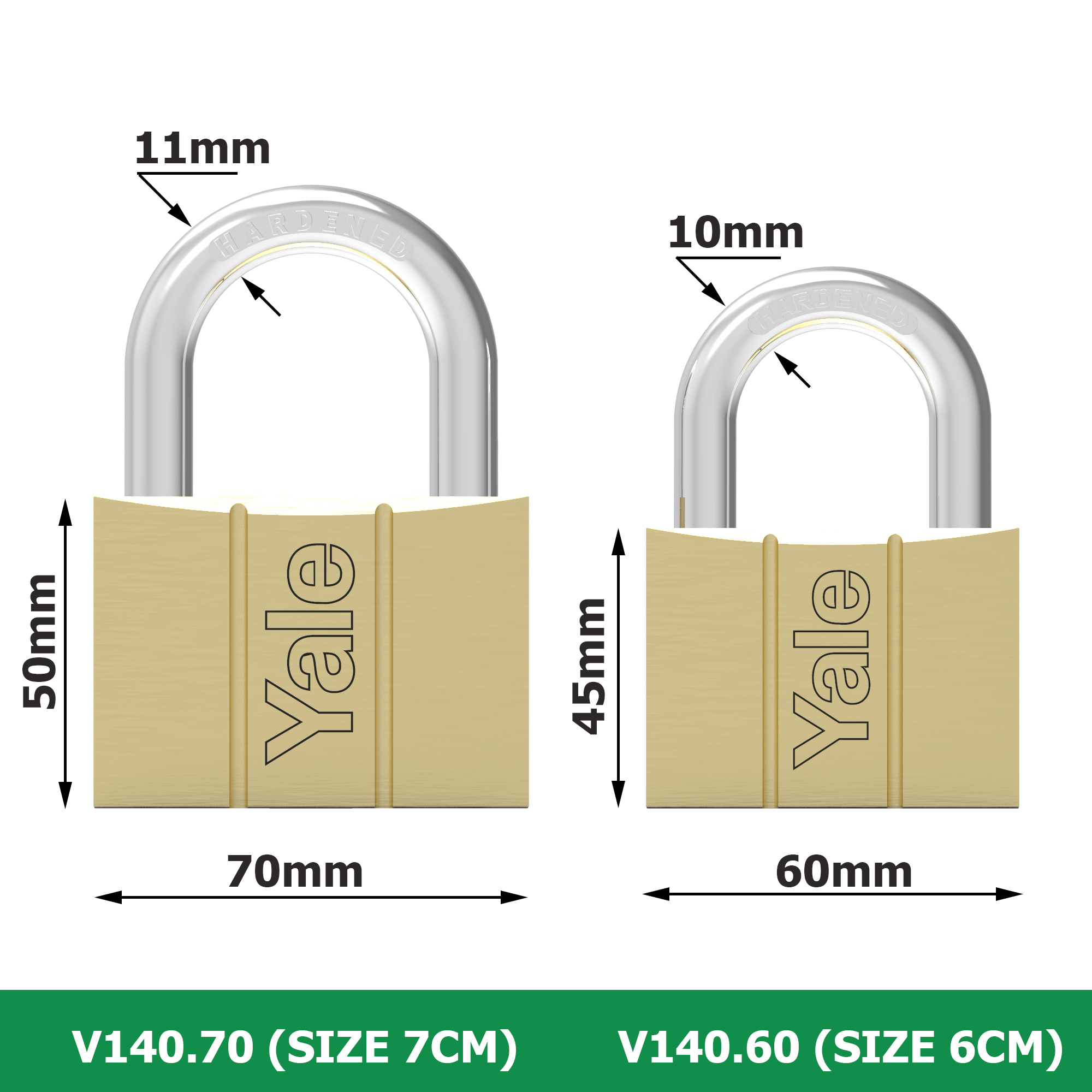 Ổ khóa chống trộm Yale V140 Series