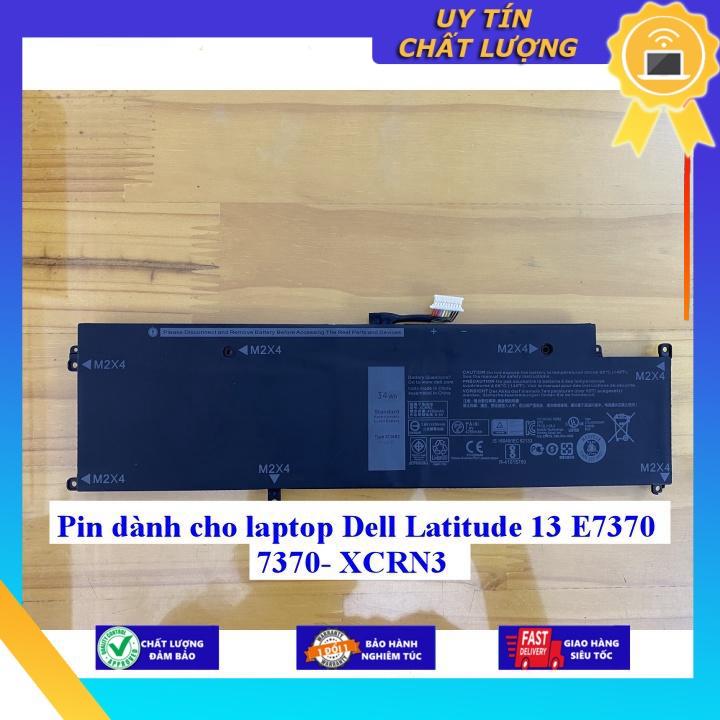 Pin dùng cho laptop Dell Latitude 13 E7370 7370 - XCRN3 - Hàng Nhập Khẩu New Seal