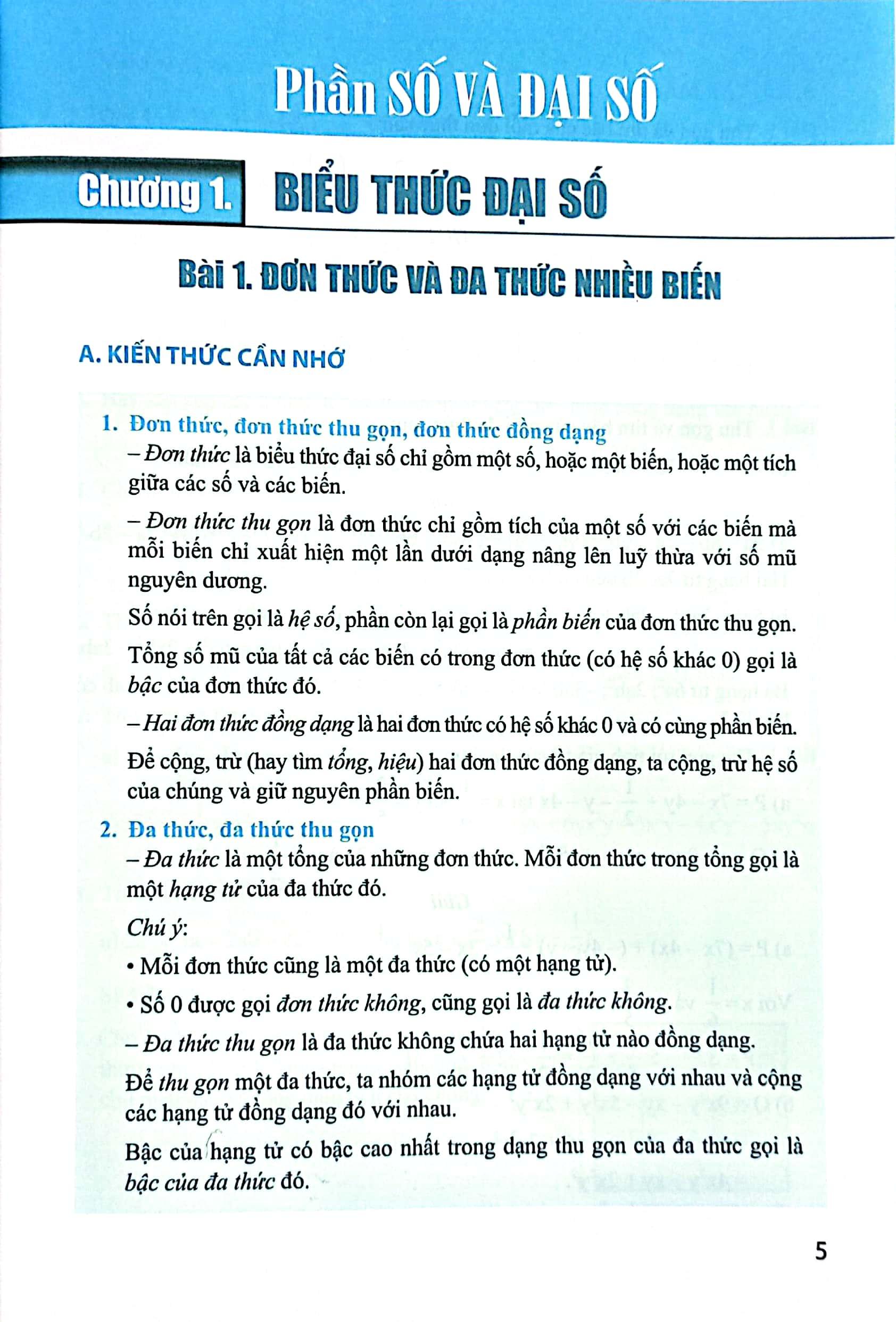 Bài Tập Toán 8 - Tập 1 (Chân Trời Sáng Tạo) (2023)
