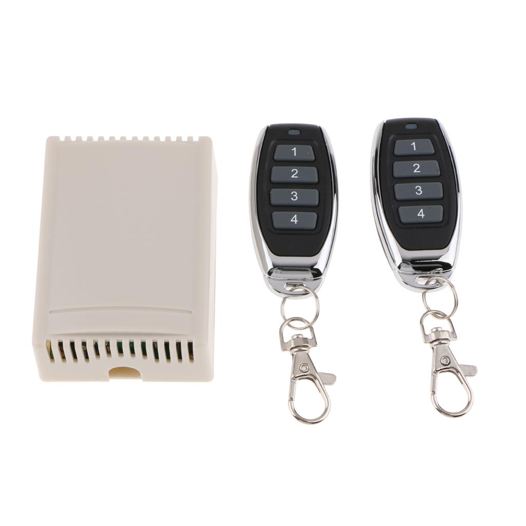 Bộ Thu Phát Không Dây Điều Khiển Từ Xa RF 12 V DC 433 Mhz 4CH