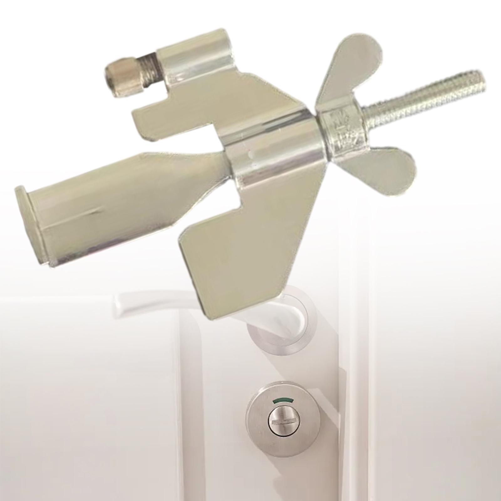 Door Stopper Portable Door Lock Easy Installation Additional Devices Buckle for Home School Traveling Privacy Protection College Dorm