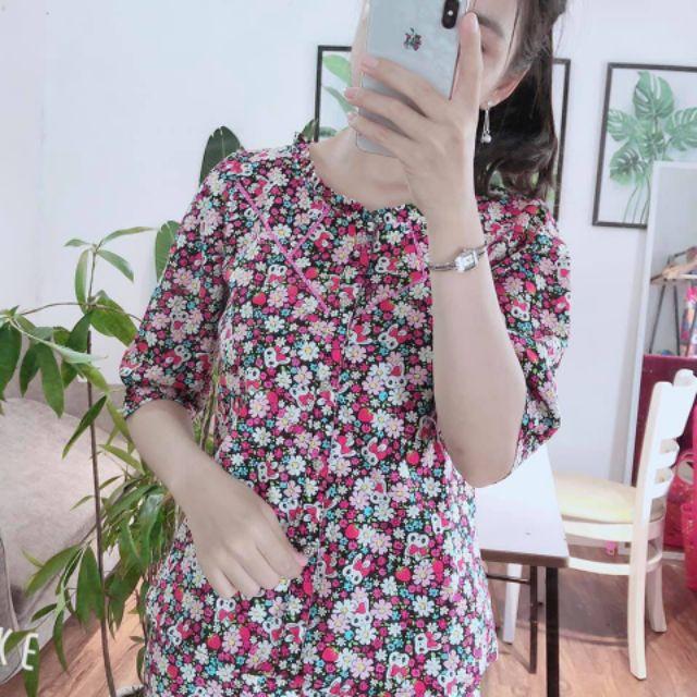 Đồ bộ sau sinh, đồ ngủ, quần áo mặc nhà ảnh thật