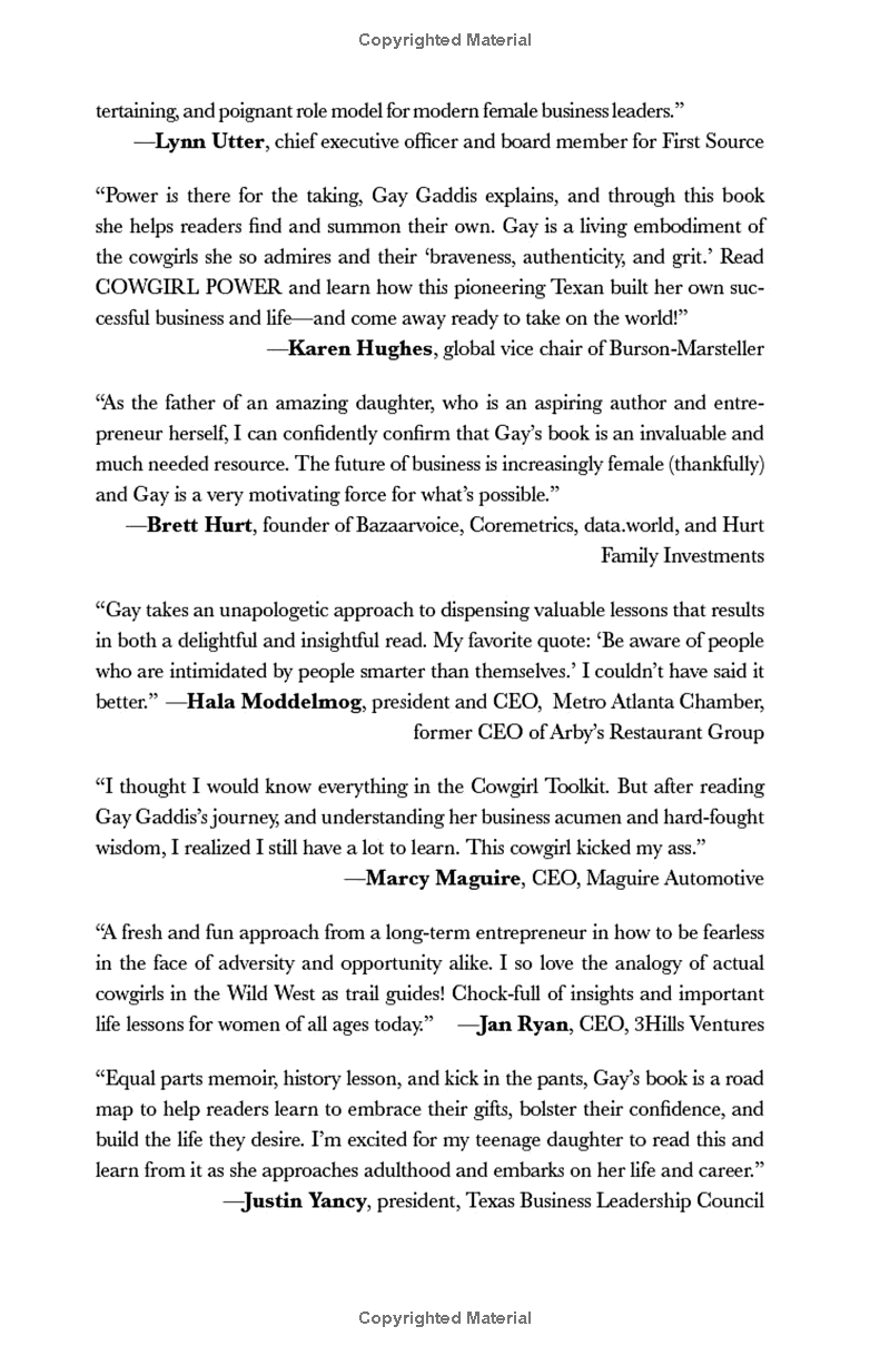 Cowgirl Power: How To Kick Ass In Business And Life