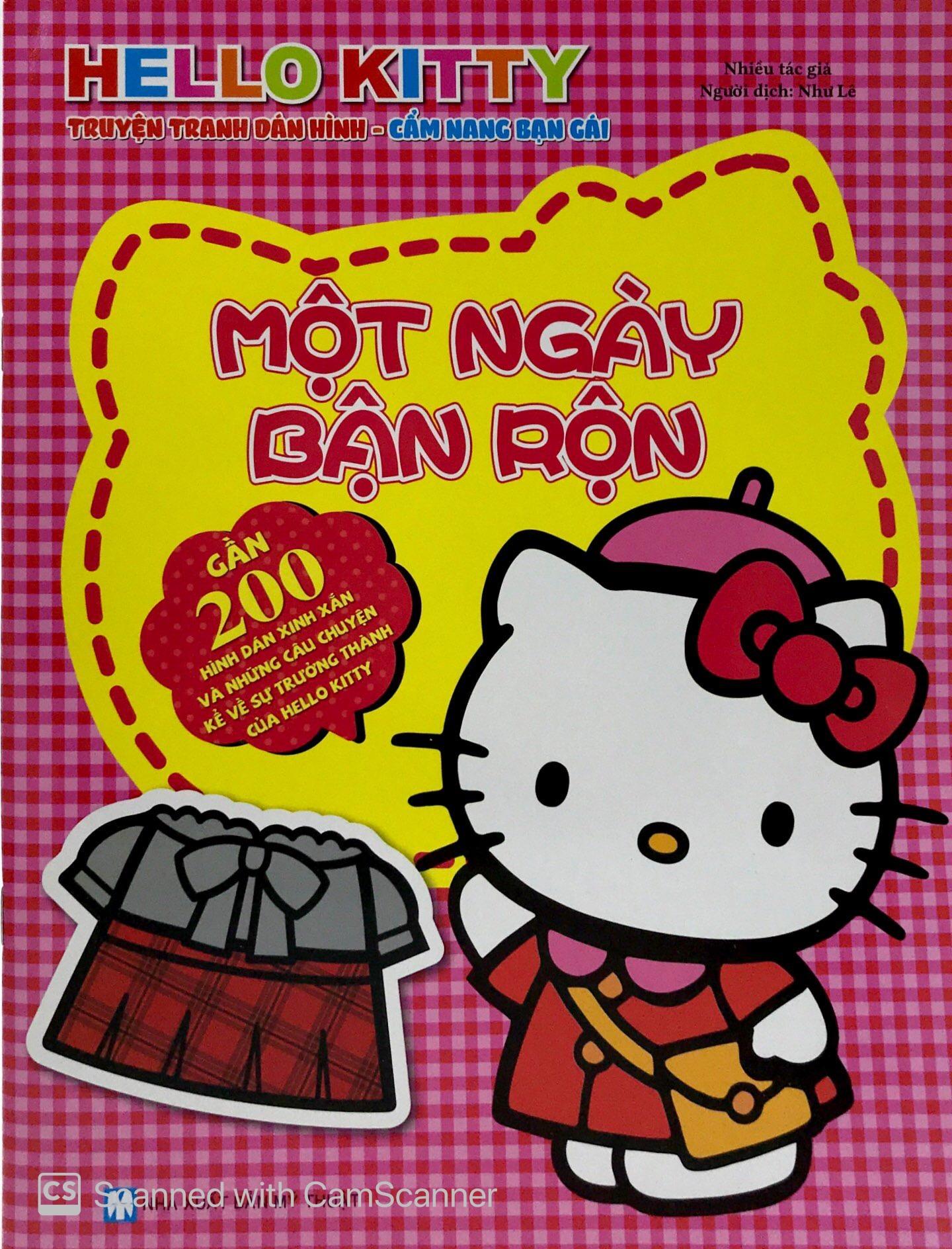 Hello Kitty - Một Ngày Bận Rộn (Dán Hình)