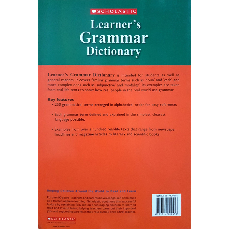 Learner's Grammar Dictionary: Focus On Language Use and Grammar Development (Dr George Stern)