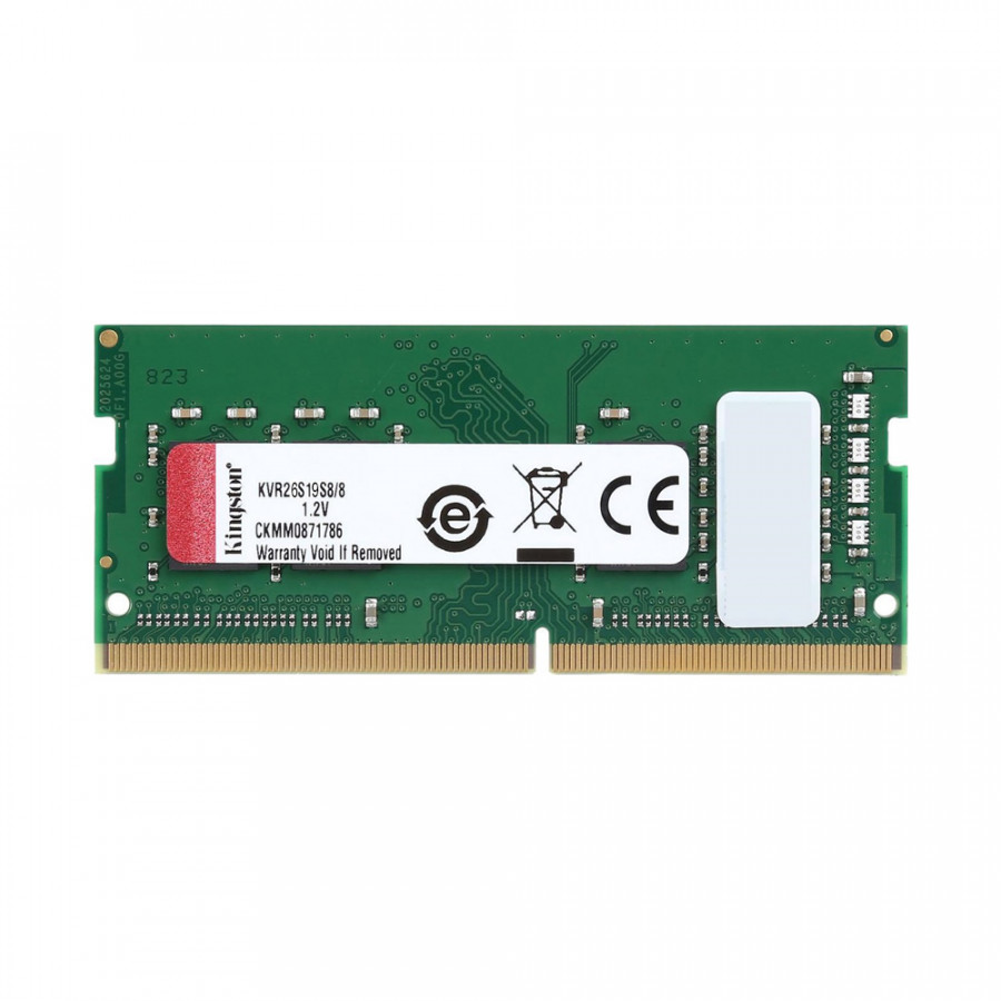 Ram laptop Kingston DDR4 8GB Bus 2666Mhz SODIMM KVR26S19S8/8 - Hàng Chính Hãng