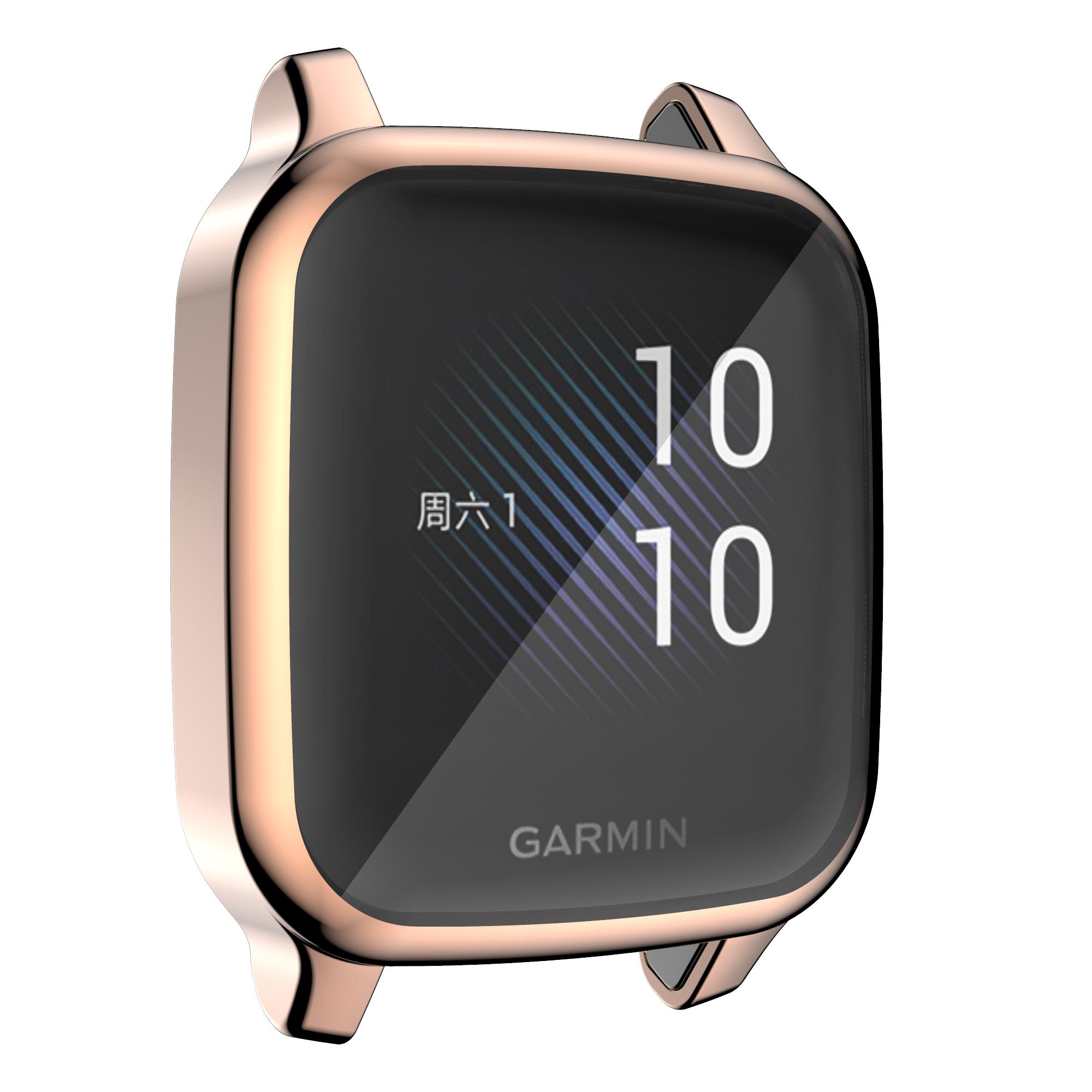 Vỏ Ốp Tpu Mạ Điện Bảo Vệ Cho Garmin Venu Sq
