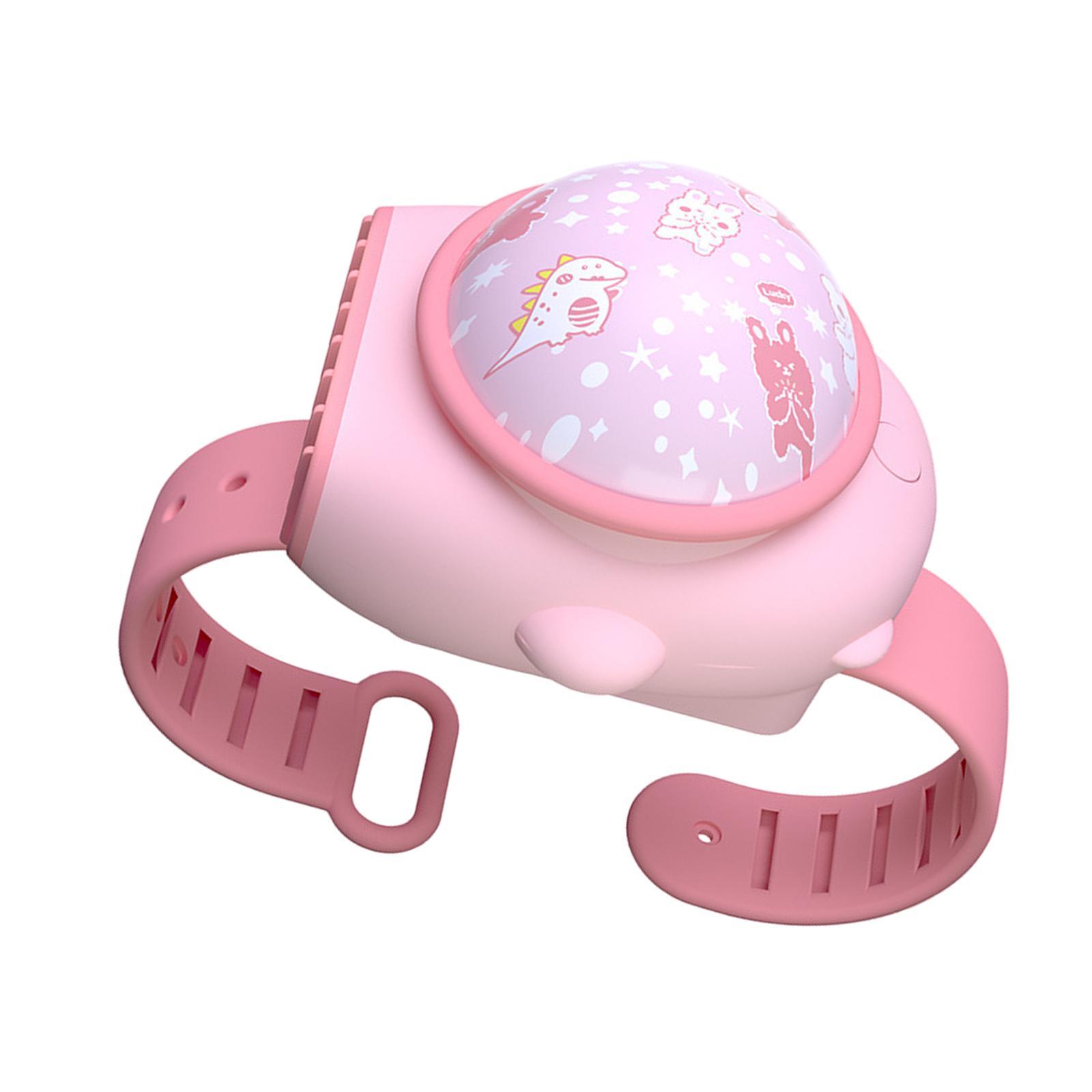 Wrist Watch Fan Folding USB Rechargeable Personal Hand Fan for Office Activities