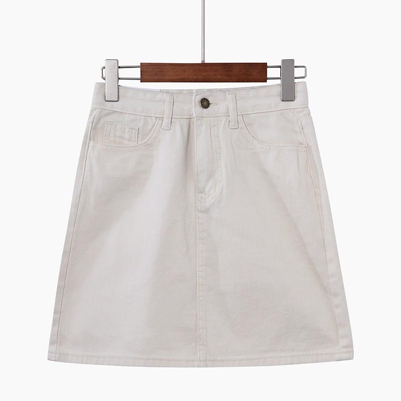 Chân váy chữ A ️ HOAMIFASHION ️ Váy chữ a ngắn vải kaki dày dặn mềm mịn, chân váy nữ lưng cao phong cách Hàn Quốc