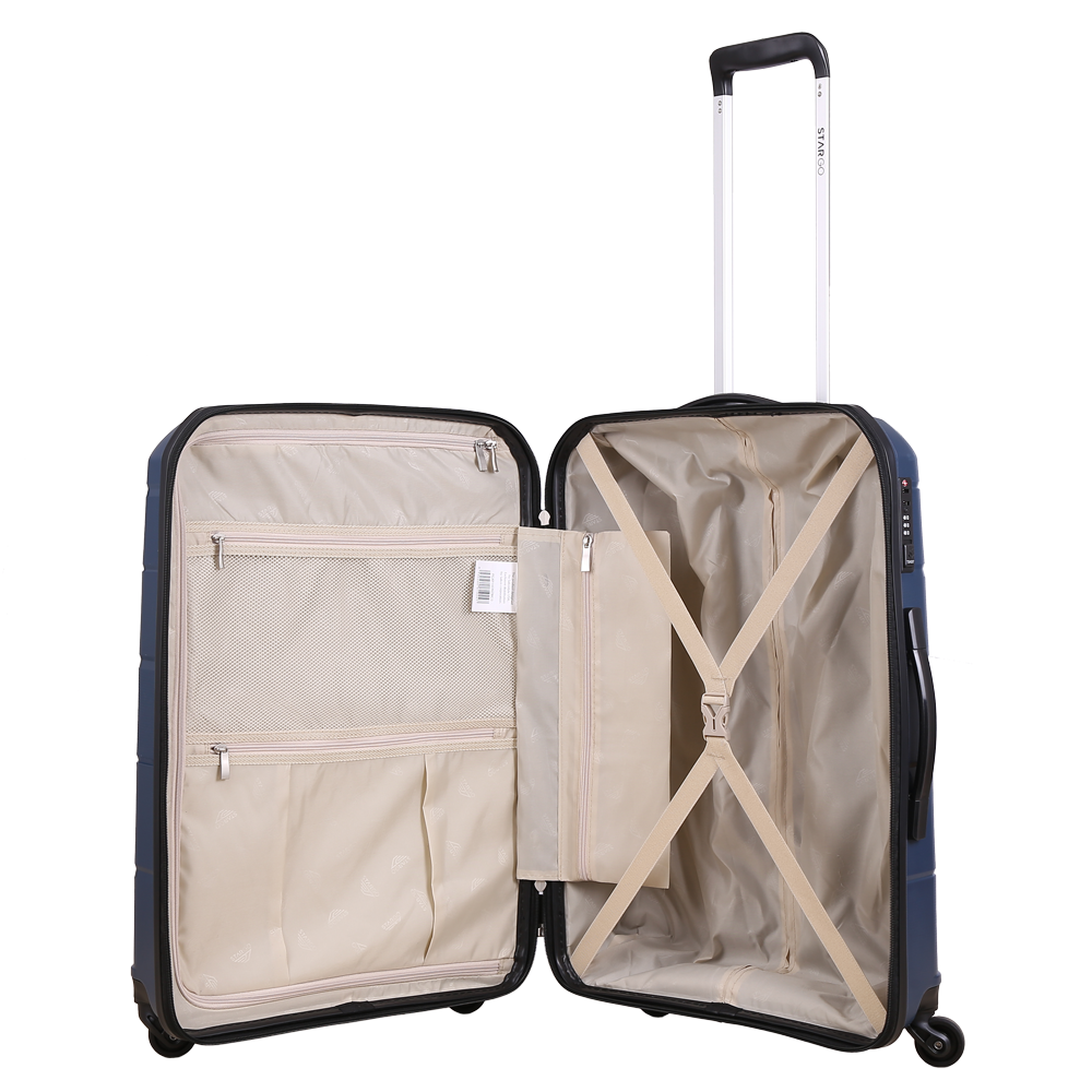 Vali Kéo Nhựa Du Lịch STARGO JASPER Z26 - Size M / Ký Gửi - Khóa TSA - Nhựa PP