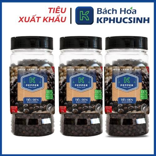 Tiêu đen nguyên hạt K Pepper 125g Kphucsinh