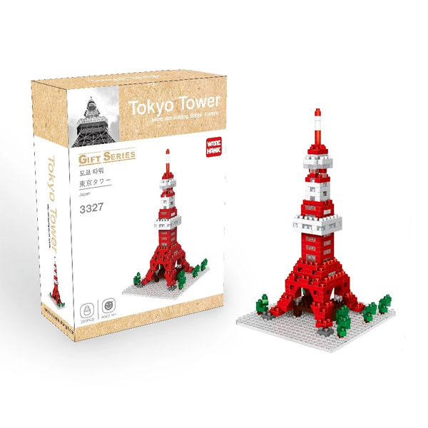 Mega Block - Ghép Hình Tháp Tokyo Tower 3327