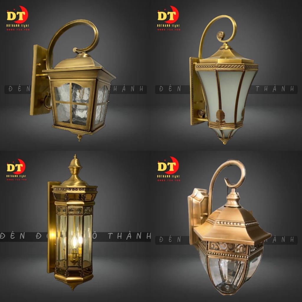 Đèn tường đồng kính ngoại thất cao cấp HTLQ TDK