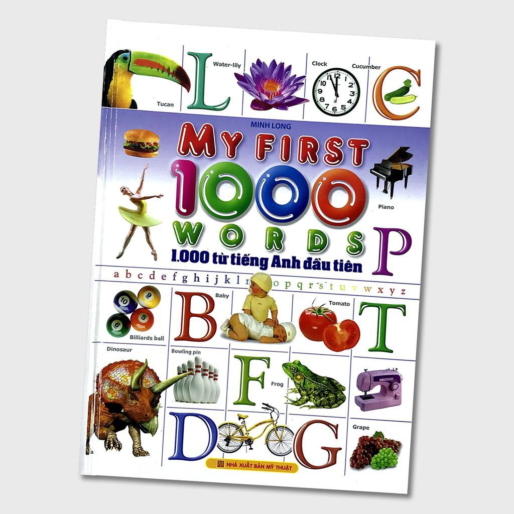 Sách: My First 1000 Words - 1000 Từ Tiếng Anh Đầu Tiên - Minh Long