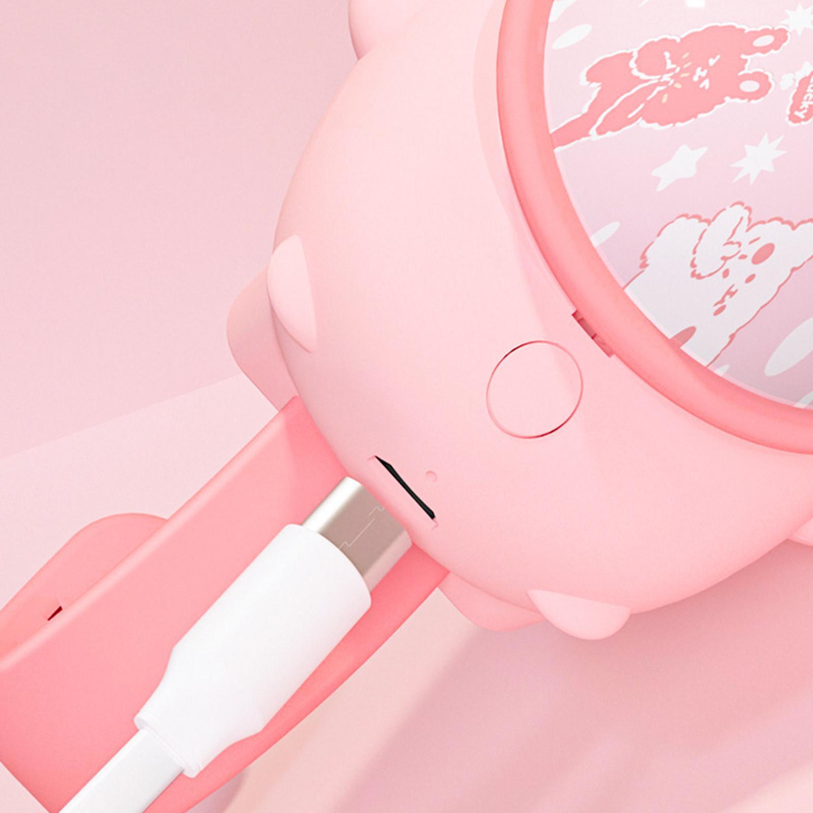 Wrist Watch Fan Folding USB Rechargeable Personal Hand Fan for Office Activities